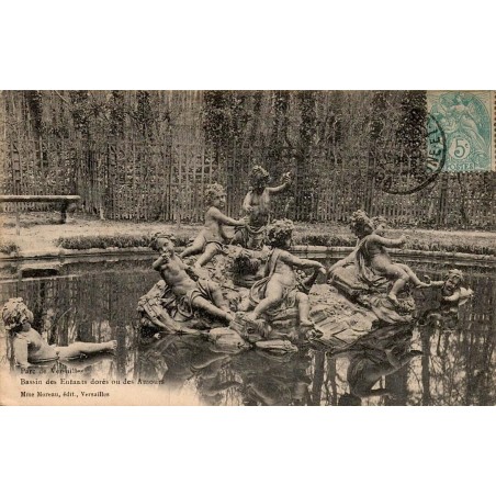 Parc de Versailles - Bassin des Enfants Dorés ou des Amours - MOREAU