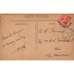 Carte postale ancienne Versailles Le Grand Trianon et les jardins