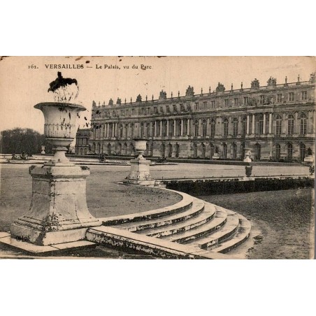 Carte postale ancienne Versailles Le Palais vu du Parc n°162