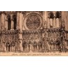 AMIENS - Cathédrale - Façade - Galerie des Rois - ROSE