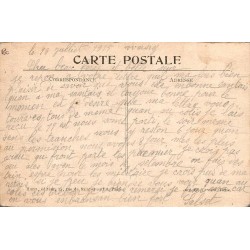 Carte postale ancienne Guerbigny dans la Somme Maison Bombardée Guerre 1914 1915