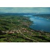 Carte postale ancienne Zürichsee Wollerau Richterswil Wädenswil Suisse