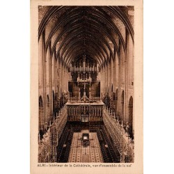 ALBI - Intérieur de la Cathédrale -  Vue d'ensemble de la Nef