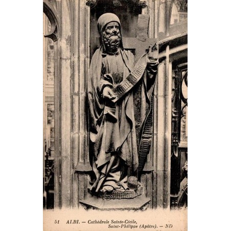 51 - ALBI - Cathédrale Sainte Cécile - Saint Philippe (Apôtre) -- ND