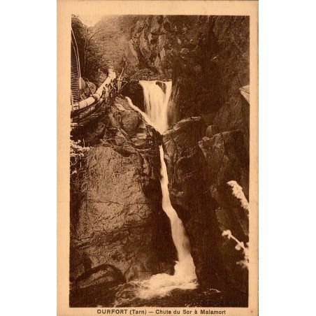 DURFORT (TARN) - Chute du Sor à Malamort