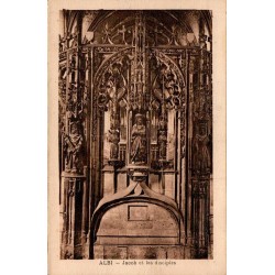 Carte postale ancienne Albi Jacob et les Disciples Cathédrale Sainte-Cécile