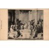 Carte postale ancienne Montauban Jésus parmi les Docteurs par Ingres