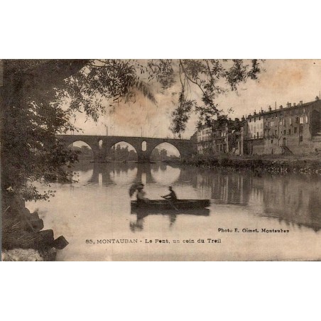 85 - MONTAUBAN - Le Pont, un coin du Treil