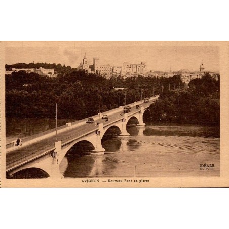 AVIGNON - Nouveau Pont en pierre