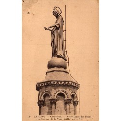 Carte postale ancienne Avignon Notre-Dame des Doms Clocher de la Vierge ND