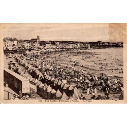 Carte postale ancienne Les Sables-d'Olonne La Plage Vendée