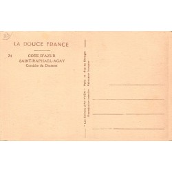 Carte Postale Ancienne Saint-Raphaël Agay Var 83 Corniche du Dramont