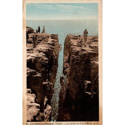 Carte postale ancienne Les Sables-d'Olonne Le Gouffre du Puits d'Enfer AB