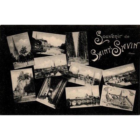 Souvenirs de Saint SAVIN (Vienneà - Multivues