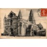 Carte postale ancienne Poitiers Église Notre-Dame-la-Grande Façade Ouest et Sud