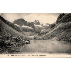 Carte postale ancienne Pierrefitte vallée de Luz vue générale entrée vallée
