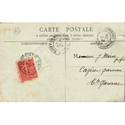 Carte Postale Ancienne Châtel-Montagne Allier 03 Château de Montmorillon