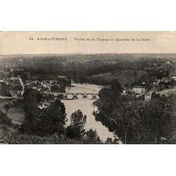 22 - AIXE SUR VIENNE - Vallée de la Vienne et Quartier de la Gare