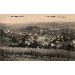 Carte postale ancienne Eymoutiers Vue Générale Le Limousin Pittoresque Haute-Vienne 87