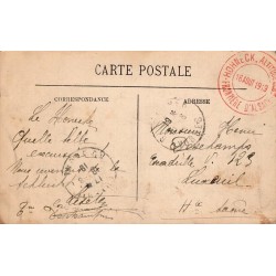 CPA Hohneck Frontière d'Alsace Le Rheinkopf et Feignes d'Artimont Vosges 88