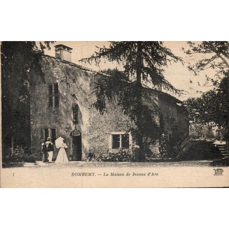 Carte postale ancienne Domrémy La Maison de Jeanne d’Arc Vosges 88