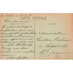 Carte postale ancienne Neufchâteau Route d'Épinal Vallée de Mouzon