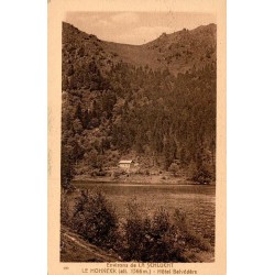 Carte postale ancienne Le Hohneck Hôtel Belvédère environs de la Schlucht Vosges