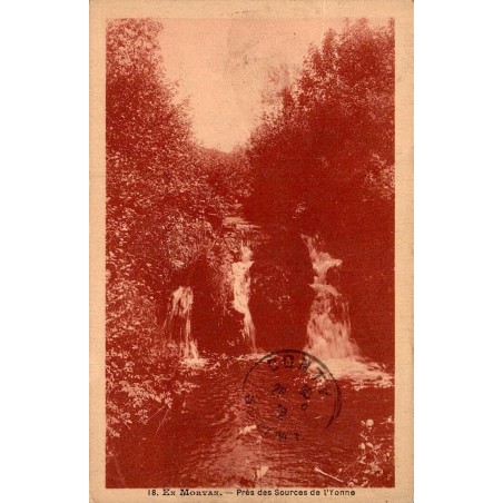 Carte postale ancienne En Morvan Yonne près des sources de l'Yonne