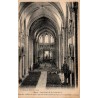Carte postale ancienne Sens Yonne intérieur de la cathédrale Saint-Étienne