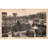 Carte postale ancienne Belfort Territoire de Belfort l'Église Saint-Christophe et le Château