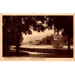 2545- BESANÇON LES BAINS - PROMENADE MICAUD
