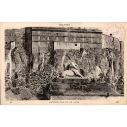 8 - BELFORT - Le Château et le Lion -- LL