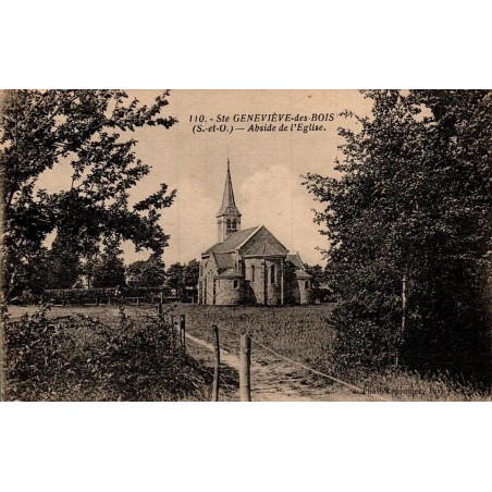110 - Sainte Geneviève des Bois - Abside de l'Eglise