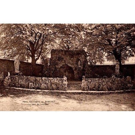 Carte postale ancienne Petit Séminaire de Rimont – Le Coin de Lourdes