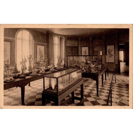 Carte postale ancienne Rueil-Malmaison Hauts-de-Seine salle à manger du Palais de Malmaison