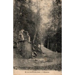 Carte postale ancienne La Sainte-Baume Var L'Oratoire