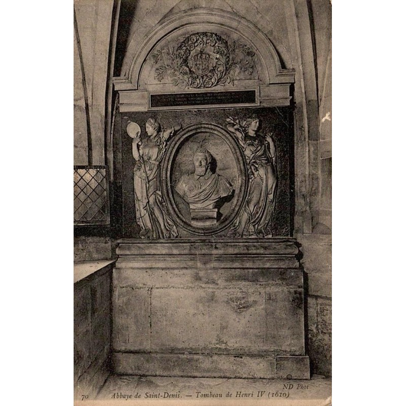 70 - Abbaye de Saint Denis - Tombeau de Henri IV (1610)