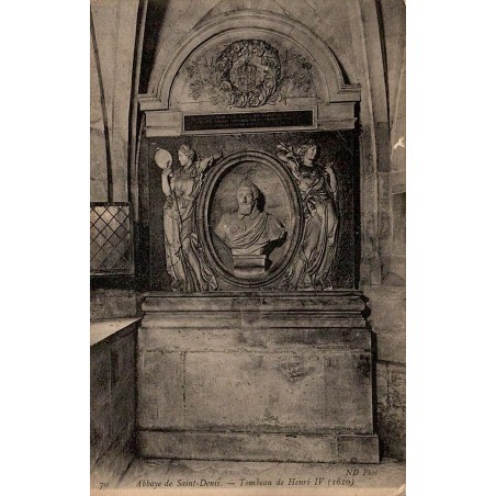 70 - Abbaye de Saint Denis - Tombeau de Henri IV (1610)