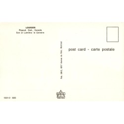 Carte postale ancienne Lourdes – Son et Lumière du Calvaire | CPA Lourdes