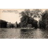 Carte postale ancienne Enghien-les-Bains Val-d'Oise Château d'Enghien vu du lac