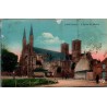 Carte postale ancienne Laon église Saint-Martin Aisne