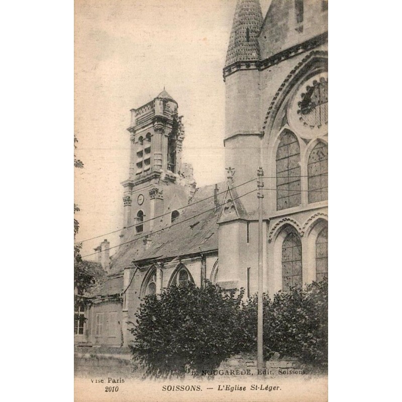 SOISSONS - L’Église Saint Léger
