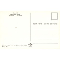 Carte postale ancienne Lourdes – La Chapelle | CPA religieuse
