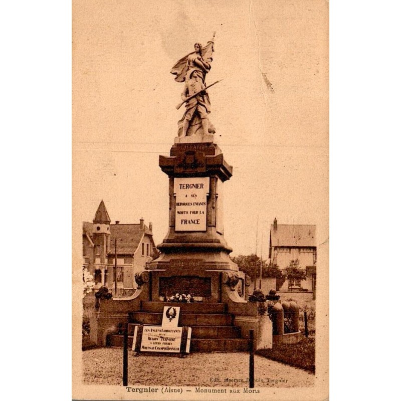 TERGNIER (Aisne) - Monument aux Morts