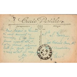 Carte postale ancienne Lourdes – La Grotte et la Basilique | CPA Lourdes