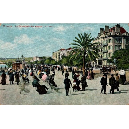 Carte postale ancienne Nice Promenade des Anglais Alpes-Maritimes ND Phot