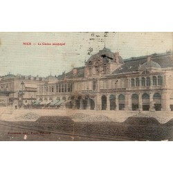 Carte postale ancienne Nice Casino Municipal Alpes-Maritime