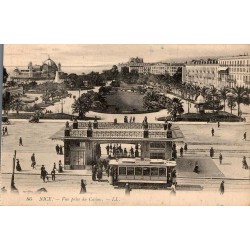 Carte postale ancienne Nice vue prise du Casino Alpes-Maritimes LL