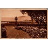 Carte postale ancienne Beaulieu-sur-Mer jardin fleuri Alpes-Maritimes