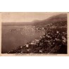 Carte postale ancienne Menton Garavan vue générale prise de la frontière franco-italienne Alpes-Maritimes